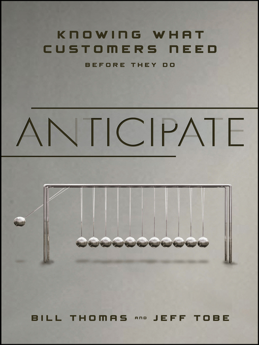 Title details for Anticipate by Bill Thomas - Available